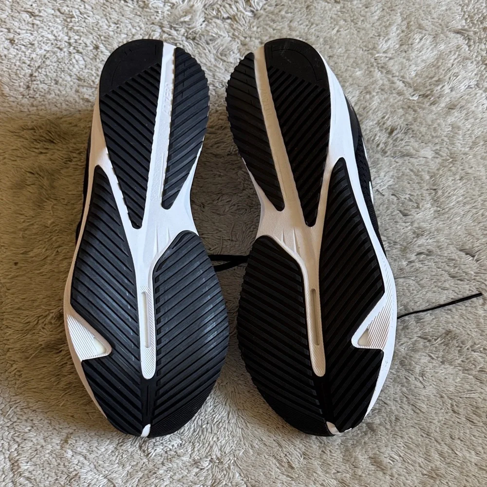 Adidas Lightstrike Pro Black and White Men’s Athletic Sneakers - Picture 4 of 5